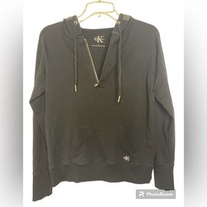 Calvin Klein zip quarter hoodie